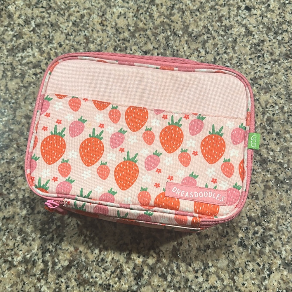 Strawberry lunch box